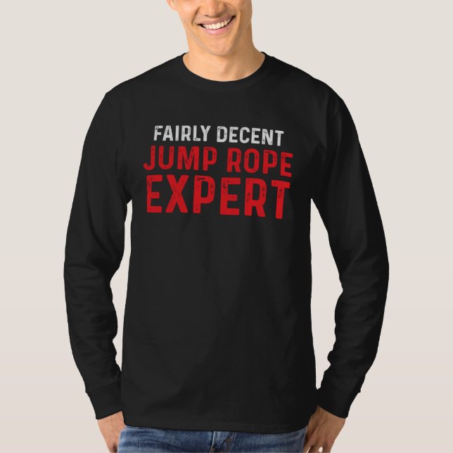 T-shirt Jump Rope Decent Skipping Jumping Roping Workout (Devant)