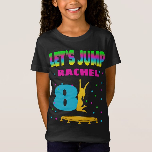 T-Shirt Jump Trampoline, fête foraine (Devant)