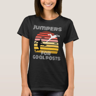 T-shirt Jumpers pour les poteaux de but Retro Football Goa
