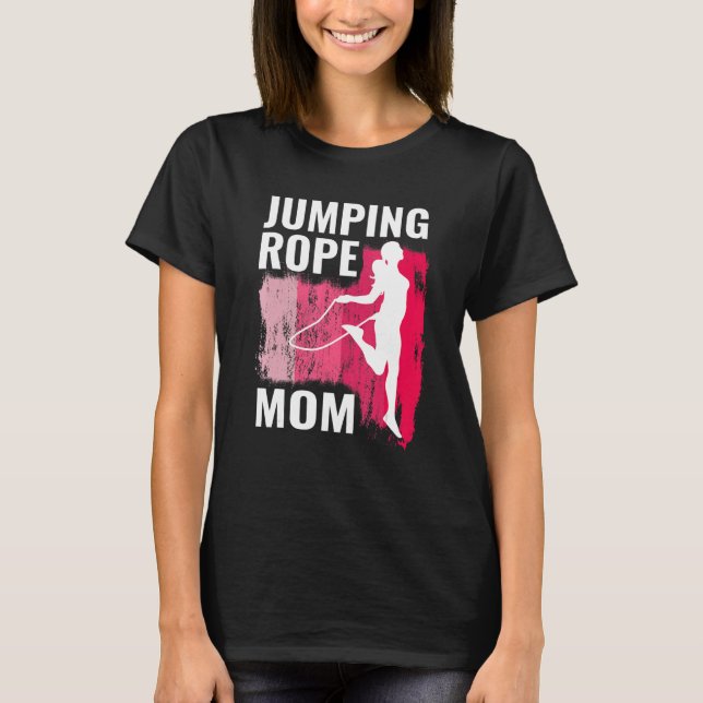 T-shirt Jumping Rope mom rope jumpers for women jump rope  (Devant)