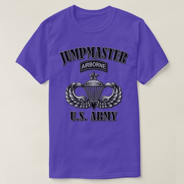 T-shirt Jumpmaster Senior Wings 1 (Design devant)