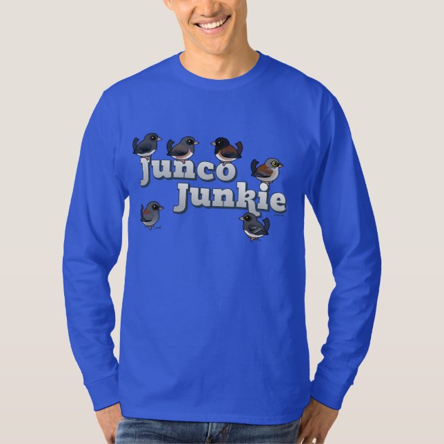 T-shirt Junco Junkie (Devant)