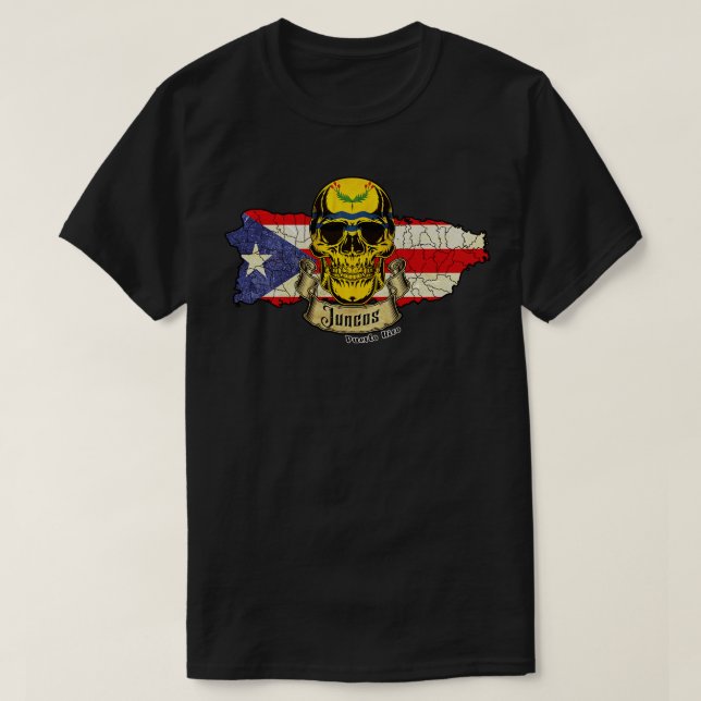 T-shirt Juncos Isla de Porto Rico (Design devant)
