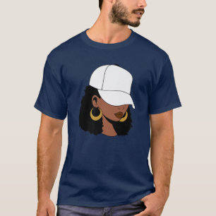 T-shirt Jundixième Reine Black Girl Magic Melanin Homme Fe