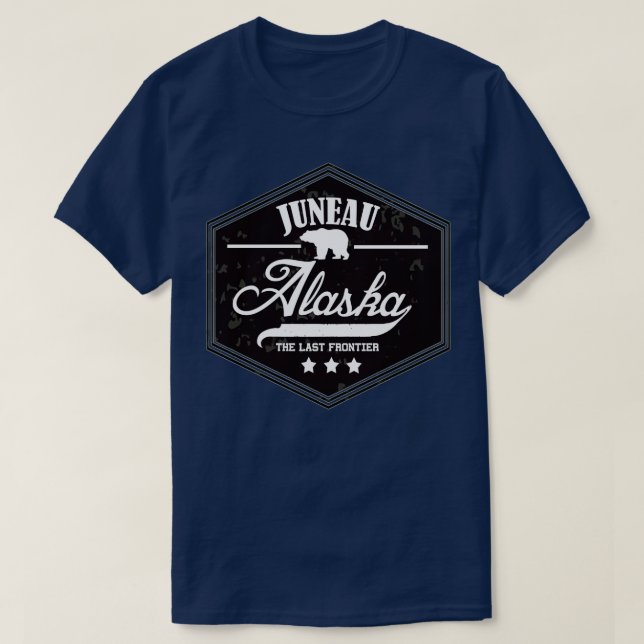 T-shirt Juneau Alaska (Design devant)