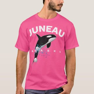 T-shirt Juneau Alaska Orca Killer Whale Watching Camping V
