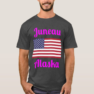 T-shirt Juneau Alaska Stylish Prints