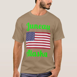 T-shirt Juneau Alaska Stylish Prints2
