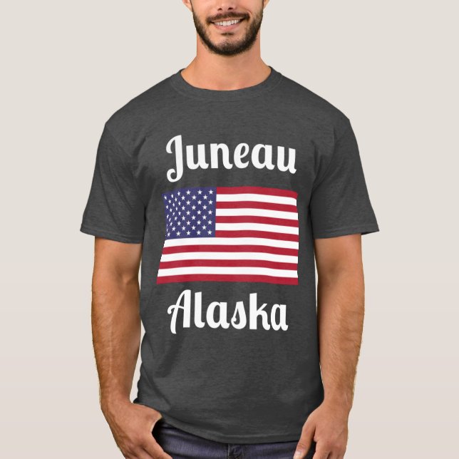 T-shirt Juneau Alaska Stylish Prints3 (Devant)