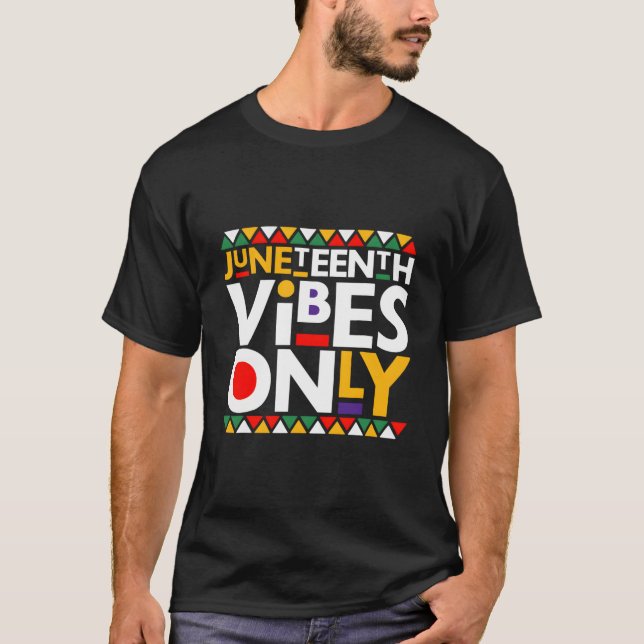 T-shirt Junenth S Only 1865 Afro-Américain (Devant)