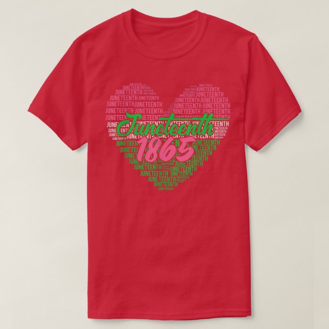 T-shirt Junetdix aka coeur amour (Design devant)