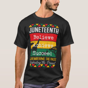 T-shirt JunetDix Croire Réussir Femmes Africaines M