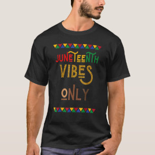 T-shirt Junetdix Vibes Black Pride Junetdix Independen