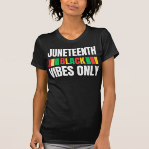 T-shirt Junetdix Vibes Noires Uniquement Melanin Sista Bru