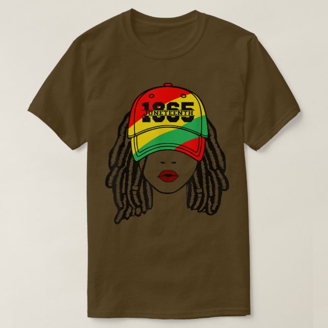 T-shirt Juneteenth 1865 (Design devant)