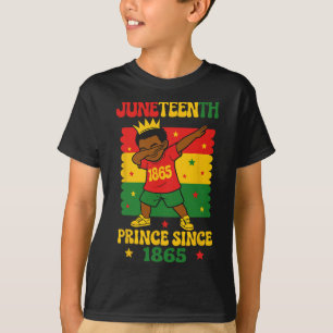 T-shirt Juneteenth 1865 Groovy Toddler garcon qui fait le 