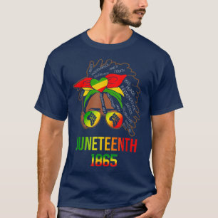 T-Shirt Juneteenth 18 65 African American Power