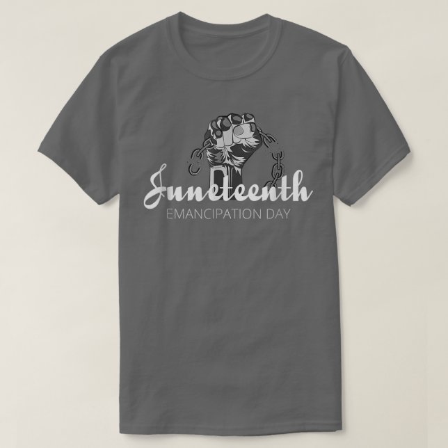 T-shirt Juneteenth Emancipation Day  (Design devant)