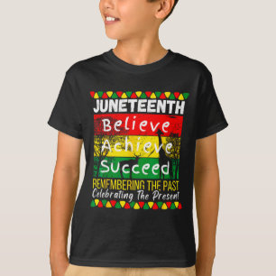 T-shirt Juneteenth est jour de l'indépendance fierté noire