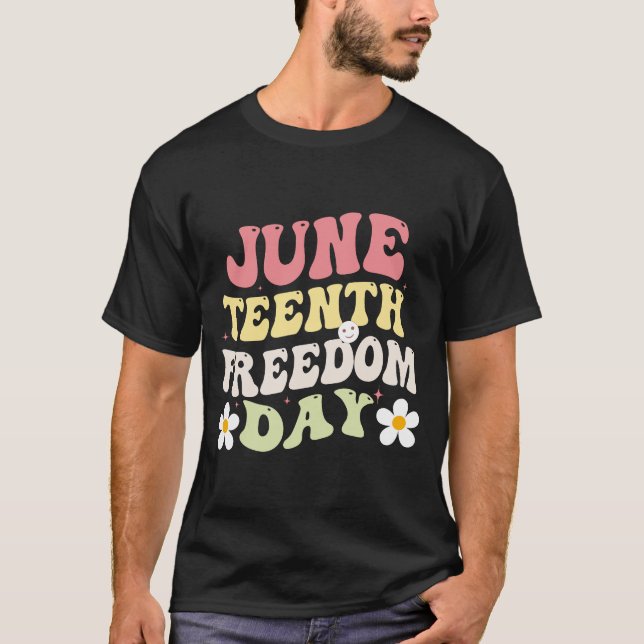 T-shirt Juneteenth Femmes T-Shirt Juneteenth  (Devant)