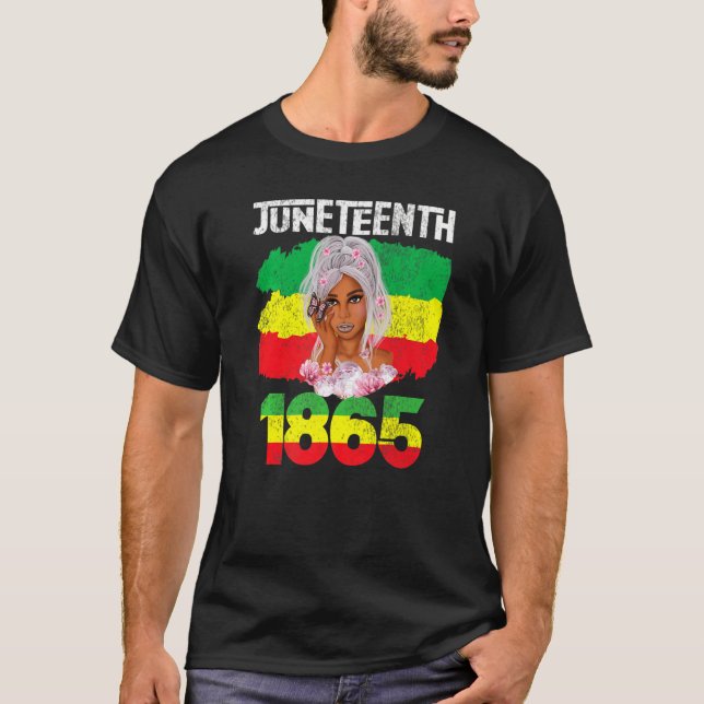 T-shirt Juneteenth June 19th 1865 Juneteenth Freedom Day (Devant)