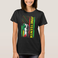 Juneteenth Usa Flag Black History Day Afro America