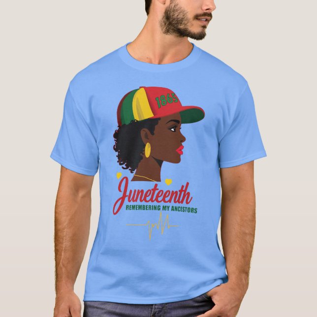 T-shirt Junetten Pride - Hommage du patrimoine de 1865 (Devant)