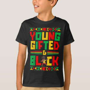T-shirt Junetten Young Black Boy African American Historie