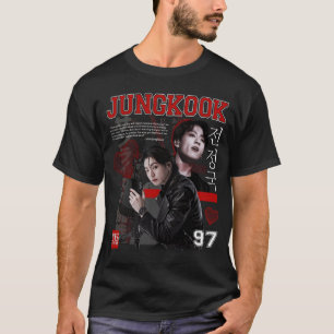 T-shirt Jungkook Retro Vintage