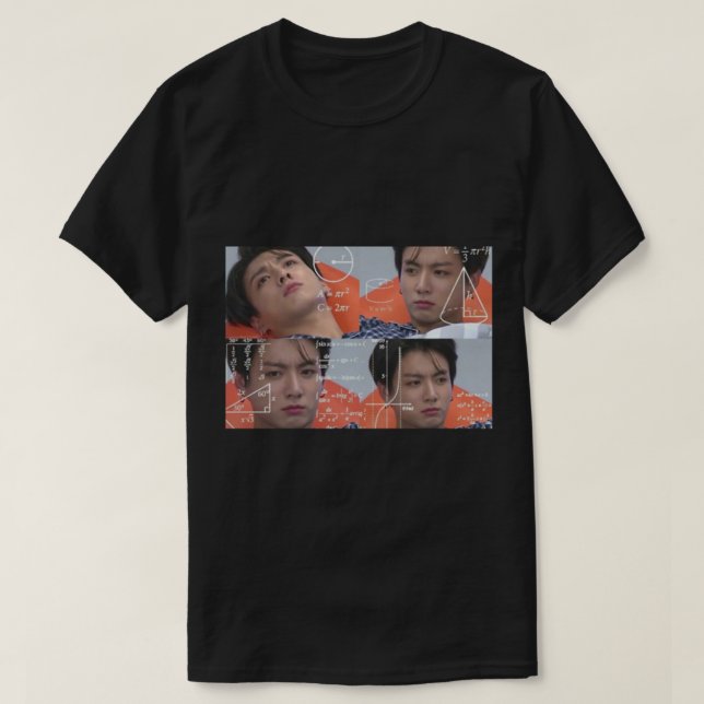 T-shirt Jungkook Sticker Mème Confus Sac fourre-tout.png (Design devant)