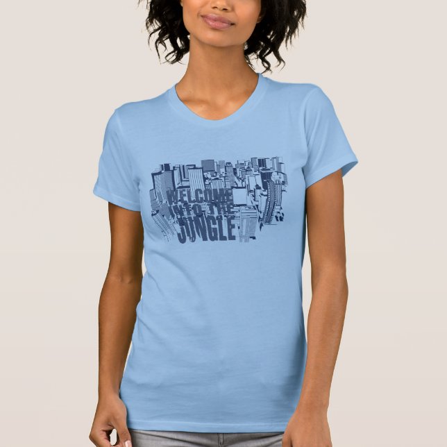 T-shirt Jungle concrète (Devant)