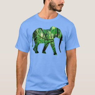 T-shirt Jungle en éléphant - Sauvez les éléphants I Elépha