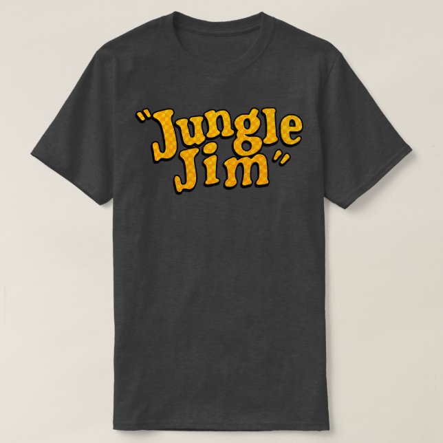 T-shirt Jungle Jim Retro les années 70 Drag Racer (Design devant)