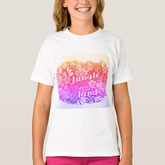 T-shirt Jungle Land (Devant)