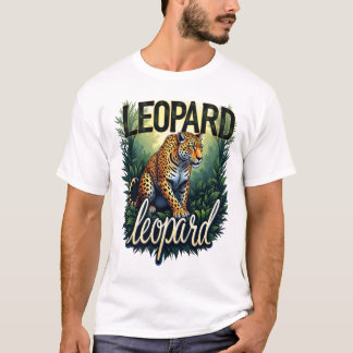 T-shirt Jungle Leopard