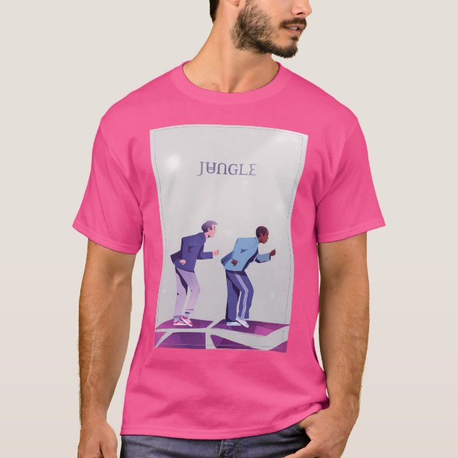 T-shirt Jungle Music Band (Devant)