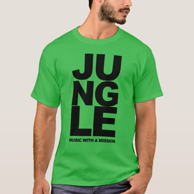 T-shirt JUNGLE MUSIQUE garçon (Devant)
