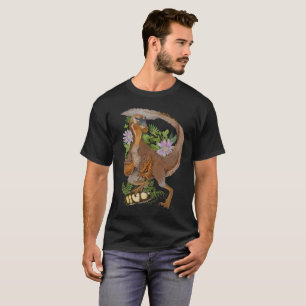 T-shirt Jungle Raptor Dinosaur