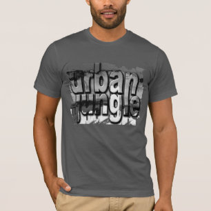 T-shirt Jungle Urbain Branché en Détresse