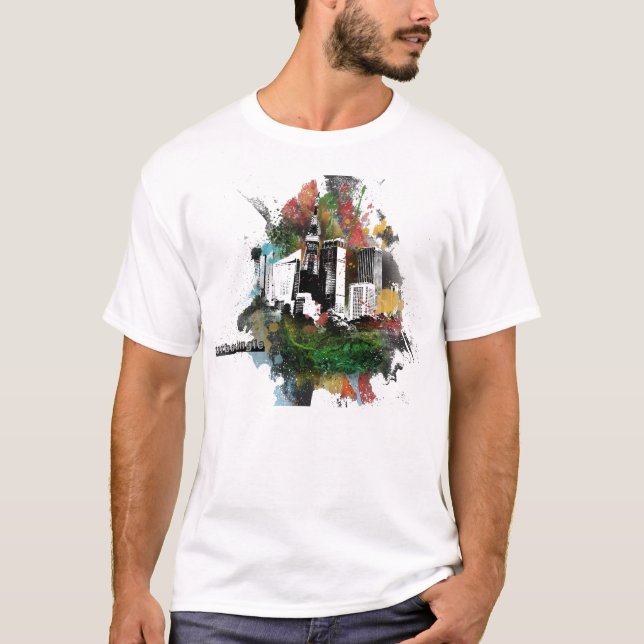 T-shirt Jungle urbaine (Devant)