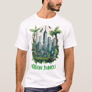 T-shirt Jungle urbaine