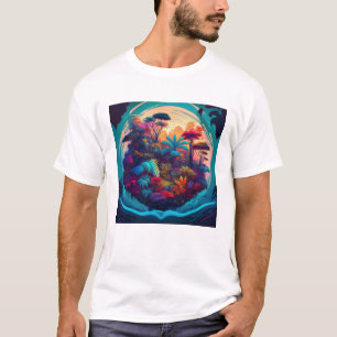 T-shirt Jungle vibre - Design naturel luxuriant