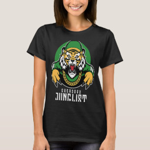T-shirt Junglist Drum Et Basse EDM DnB Tiger