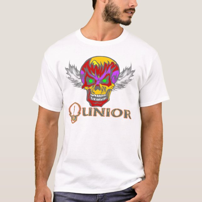 T-shirt Junior - ailes de crâne (Devant)