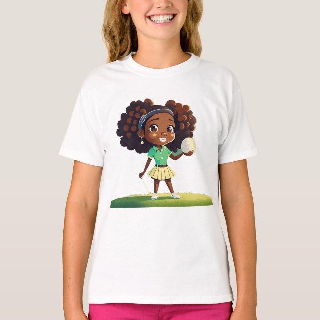 T-shirt Junior Golf (Devant)