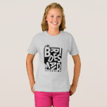 T-shirt Junior Jr. Bridesmaid, mariage<br><div class="desc">Chemise Junior Junior Jr Bridesmaid mariage moderne,  t-shirt typographie noire. Un cadeau parfait pour les membres de votre mariage.</div>