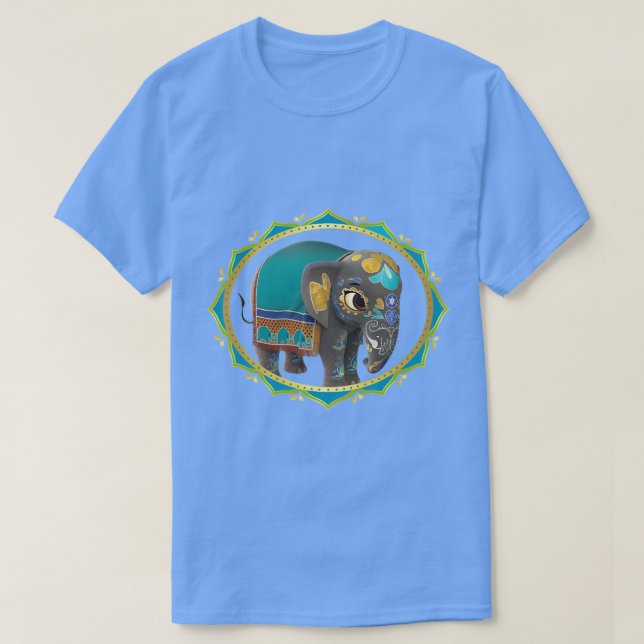 T-shirt Junior Mira Détective Royale Onop d'éléphant (Design devant)