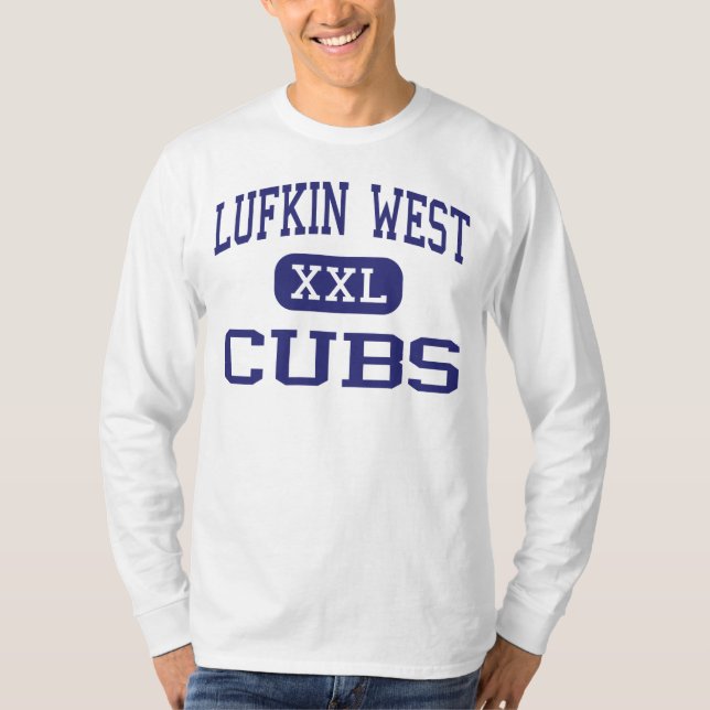 T-shirt Junior occidental de Lufkin - CUB - - Lufkin le (Devant)