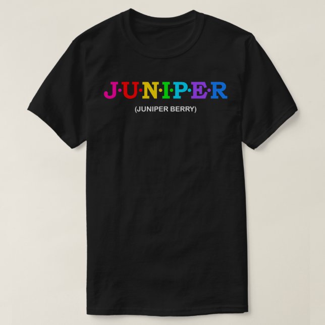 T-shirt Juniper Juniper Berry (Design devant)