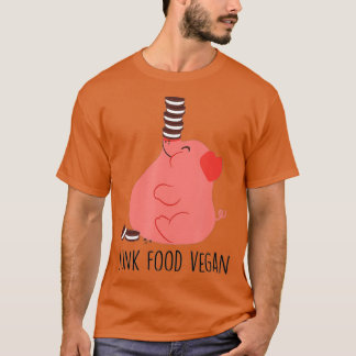 T-shirt Junk Food Vegan